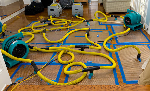 Professional Crawl Space Water Removal technician working in Breezy Point, NY